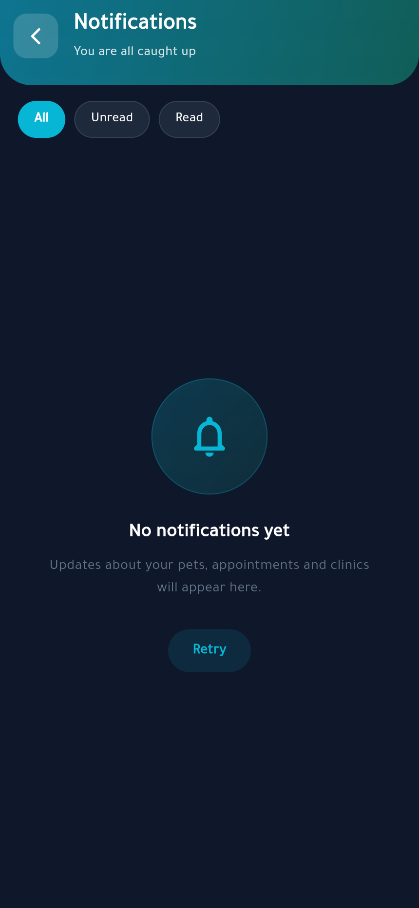 Notifications — grouped, and easy to silence